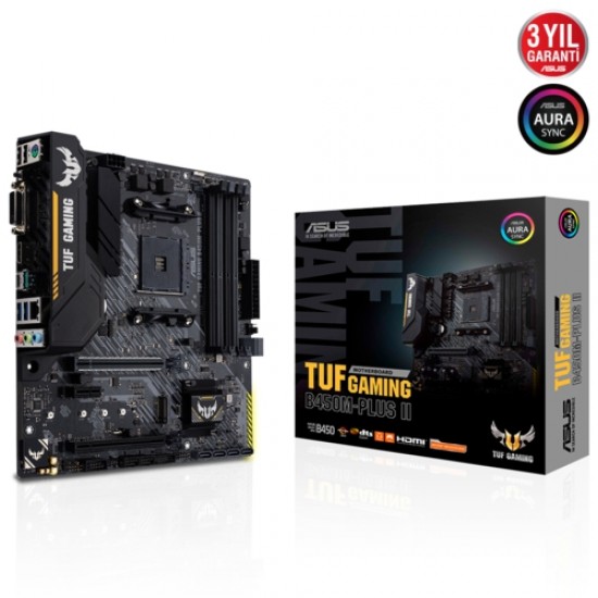 Asus TUF GAMING B450M-PLUS II DDR4 S+V+GL AM4 (mAT