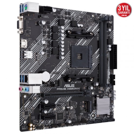 Asus PRIME A520M-K DDR4 S+V+GL AM4