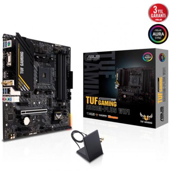 Asus TUF GAMING A520M-PLUS WIFI DDR4 S+V+GL AM4