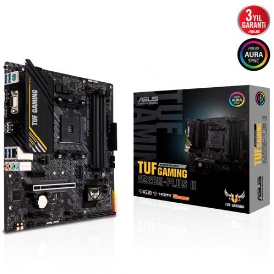 Asus TUF GAMING A520M-PLUS II DDR4 S+V+GL AM4