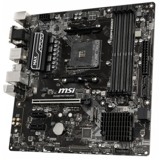 MSI B450M PRO-VDH MAX DDR4 S+V+GL AM4 (mATX)