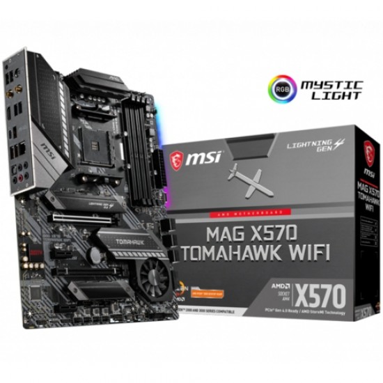 MSI MAG X570 TOMAHAWK WIFI DDR4 M.2 S+V+GL AM4