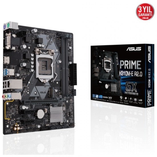 Asus PRIME H310M-E R2.0 DDR4 2666MHz S+V+GL 1151V2