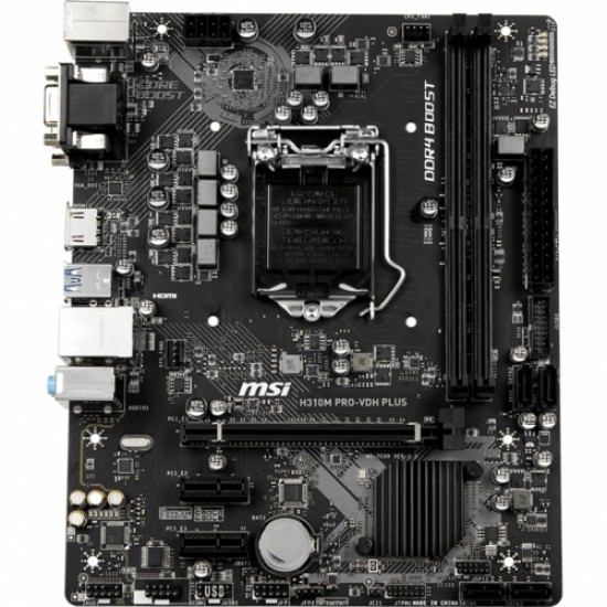 MSI H310M PRO-VDH PLUS DDR4 2666 Mhz S+V+GL 1151V2