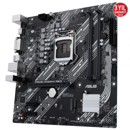 Asus PRIME H410M-K R2.0 DDR4 2933 S+V+GL 1200p