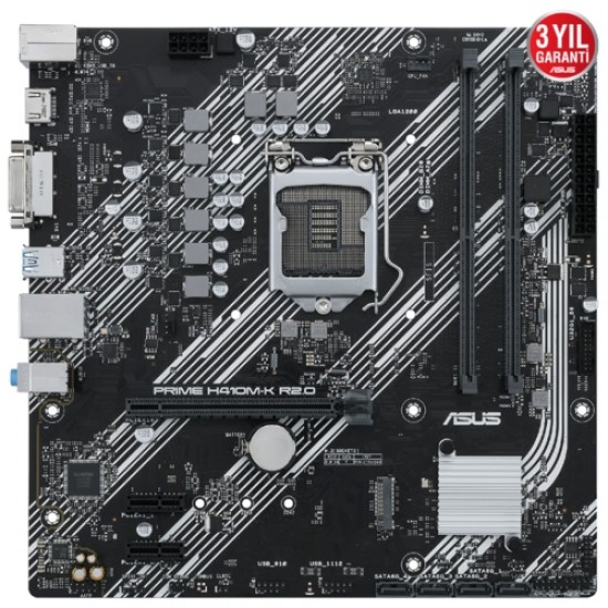 Asus PRIME H410M-K R2.0 DDR4 2933 S+V+GL 1200p