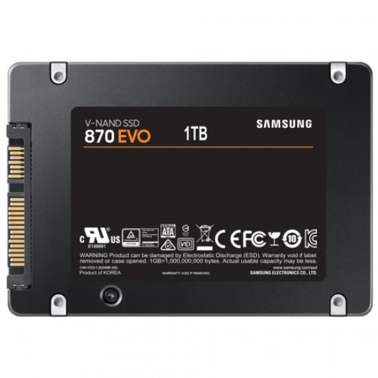 Samsung 870 EVO 1TB SSD Disk MZ-77E1T0BW