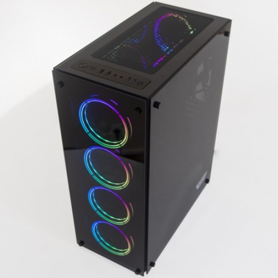 DarkFlash Phantom 650W 80+Br RGB Mid Tower Kasa