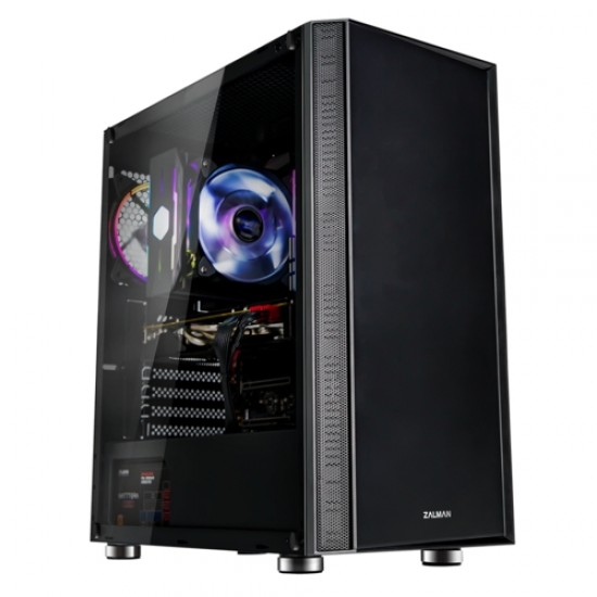 Zalman R2 BLACK Mid Tower RGB Kasa Siyah PSU YOK