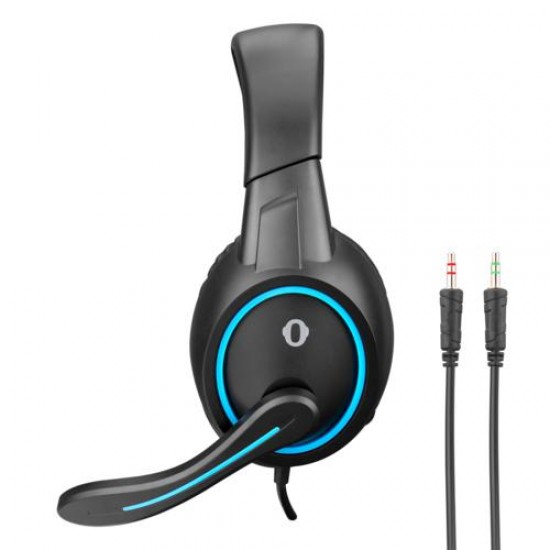 Snopy SN-GX1 ERGO Siyah/Mavi Gaming Mic. Kulaklık