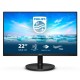 Philips 21.5 222V8LA/01 LED MM Monitör 4ms Siyah