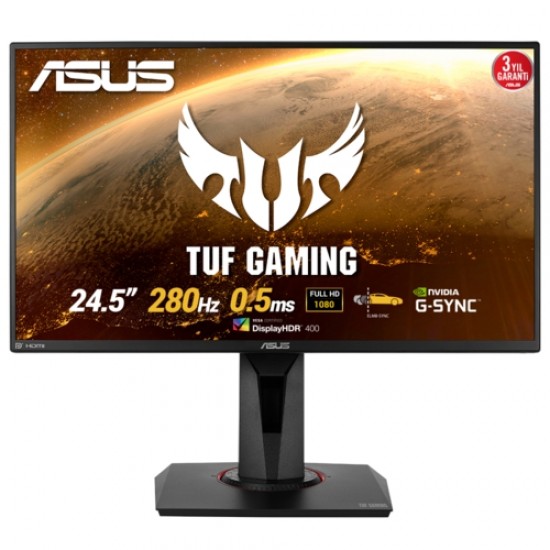 Asus 24.5 VG258QM LED Gaming MM Monitör Syh 0.5ms