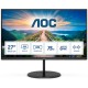 AOC 27 Q27V4EA IPS 2K MM Monitör 4ms Siyah