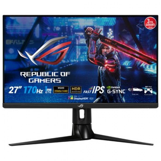 Asus 27 XG27AQ IPS 144Hz Gaming Monitör Siyah 1ms