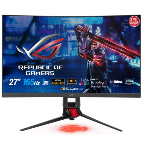 Asus 27 XG27WQ Curved Gaming Monitör Siyah 1ms