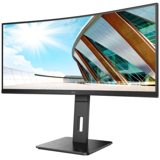 AOC 34 CU34P2A IPS 2K MM Curved Monitör 1ms Siyah