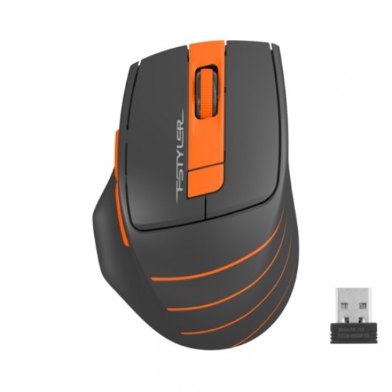 A4 Tech FG30 Kablosuz Mouse Turuncu - 2000DPI