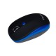 FLAXES FLX-925MS Optik Kablosuz Mouse Mavi-Siyah