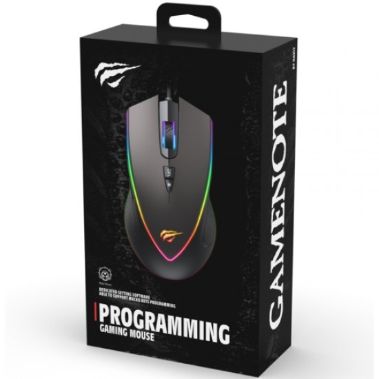 GameNote MS1017 Kablolu RGB Gaming Mouse Siyah