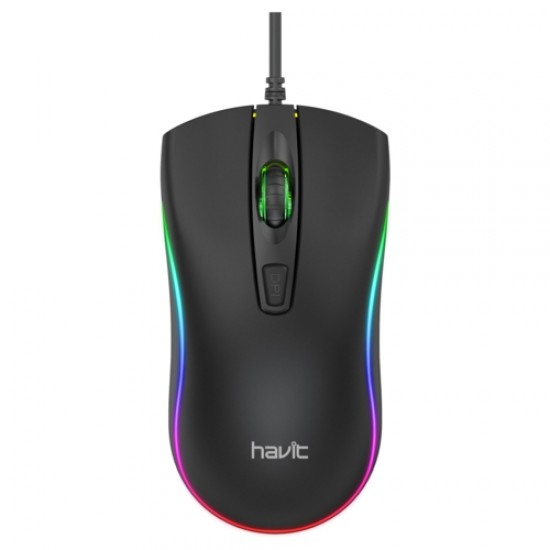 Havit MS72 Siyah Kablolu RGB Mouse