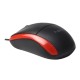 Havit MS851 Kırmızı-Siyah Kablolu Mouse