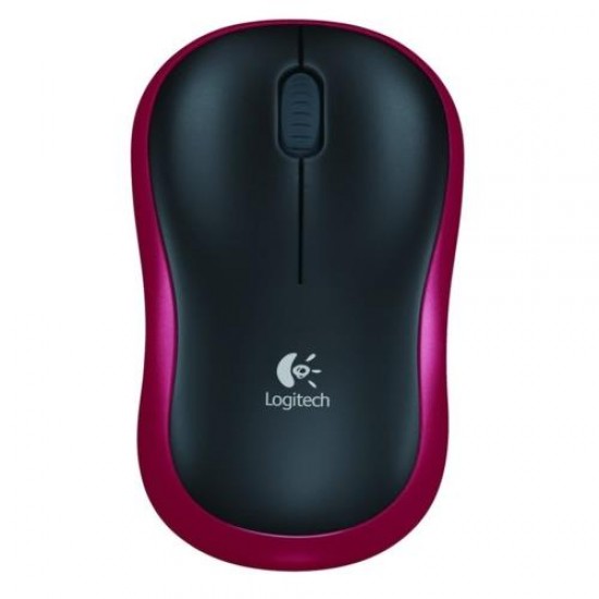 Logitech M185 Kablosuz Mouse Kırmızı 910-002237