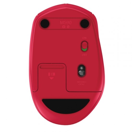 Logitech M590 Kablosuz Mouse Kırmızı 910-005199