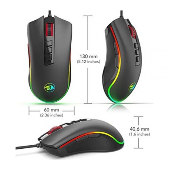 Redragon COBRA RGB Optik Oyuncu Mouse