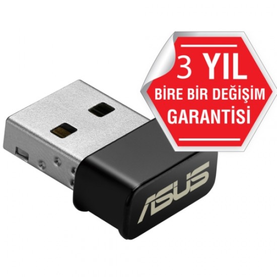 Asus USB-AC53 Nano AC1200 Kablosuz USB Adaptör