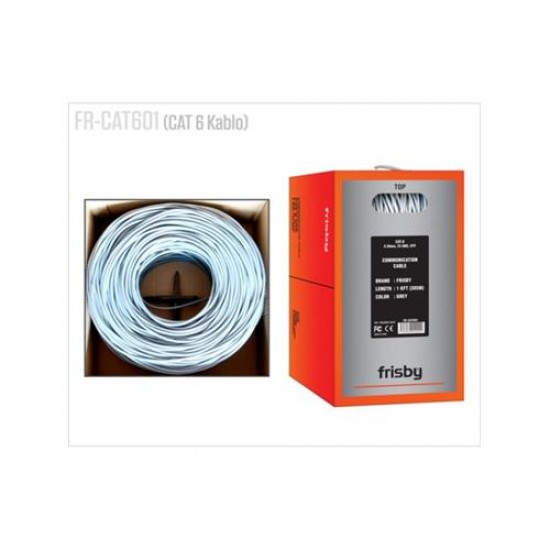 Frisby FR-CAT601 305Mt UTP 23AWG 58mm