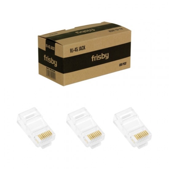 Frisby FNW-RJ4519N RJ45 UTP Konnektör 100'lü Paket