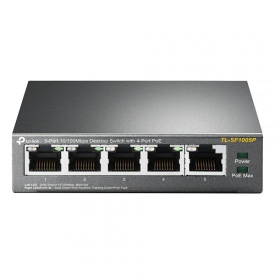 TP-Link TL-SF1005P 5Port 10/100 Switch 4Port POE