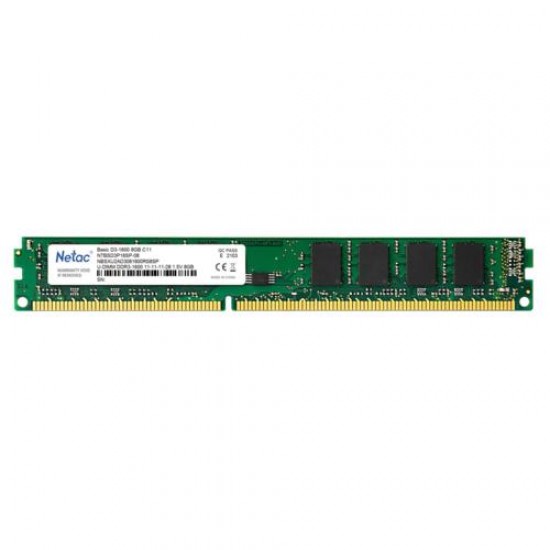 Netac Basic 8GB 1600MHz DDR3 CL11 NTBSD3P16SP-08