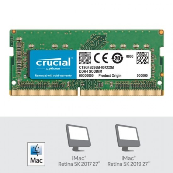 Crucial for MAC 8GB 2666MHz DDR4  CT8G4S266M