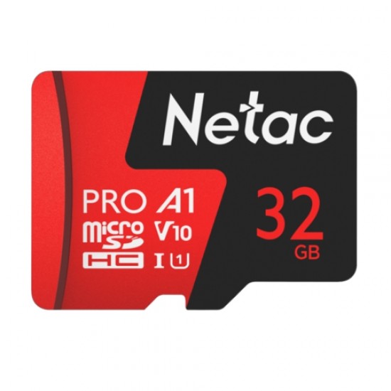 Netac 32GB MicroSDHC V10/A1/C10 NT02P500PRO-032G-R