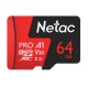 Netac 64GB MicroSDXC V30/A1/C10 NT02P500PRO-064G-R