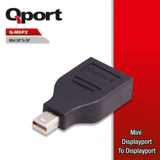 Qport Q-MDP2 MİNİ DP TO DP ÇEVİRİCİ