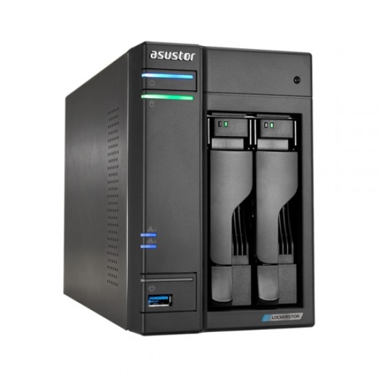 Asustor AS6602T 2 Disk Yuvalı (2X18TB) NAS Cihazı