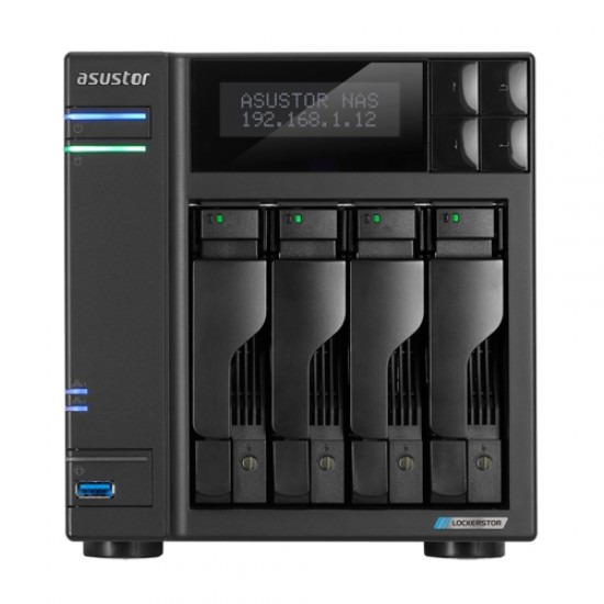 Asustor AS6604T 4 Disk Yuvalı (4X18TB) NAS Cihazı