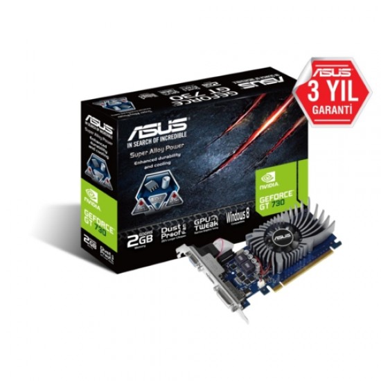 Asus GT730-SL-2GD5-BRK 2GB 64Bit DDR5 16X